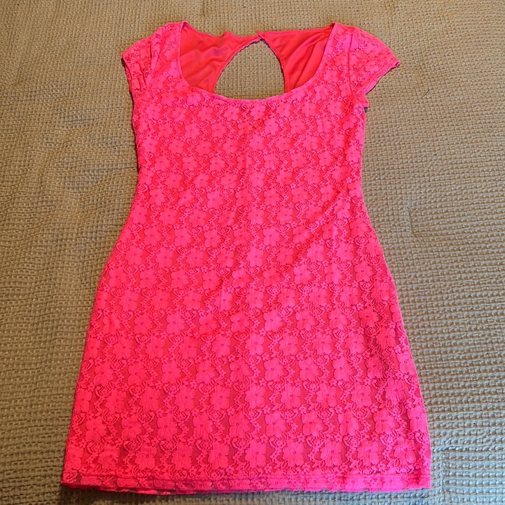 Pink dress